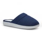 Women's Dearfoams Sweater Knit Slippers, Size: Small, Blue