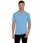 Men's Mountain And Isles Stretch V-neck Tee, Size: Xxl, Blue