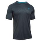 Men's Under Armour Tech Embossed Tee, Size: Medium, Oxford