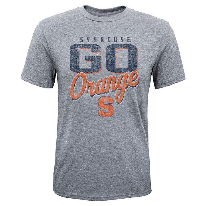 Boys 8-20 Syracuse Orange Rally Anthem Tee, Size: L 14-16, Grey