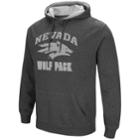 Campus Heritage Nevada Wolf Pack Pullover Hoodie, Size: Large, Light Grey