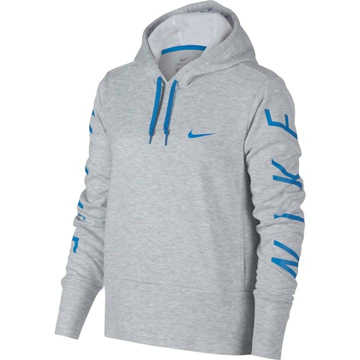 Women's Nike Dry Training Hoodie, Size: Xs, Light Grey