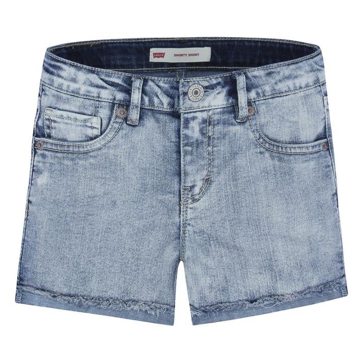 Girls 7-16 Levi's Scarlett Faded Shortie Shorts, Girl's, Size: 12, Brt Blue
