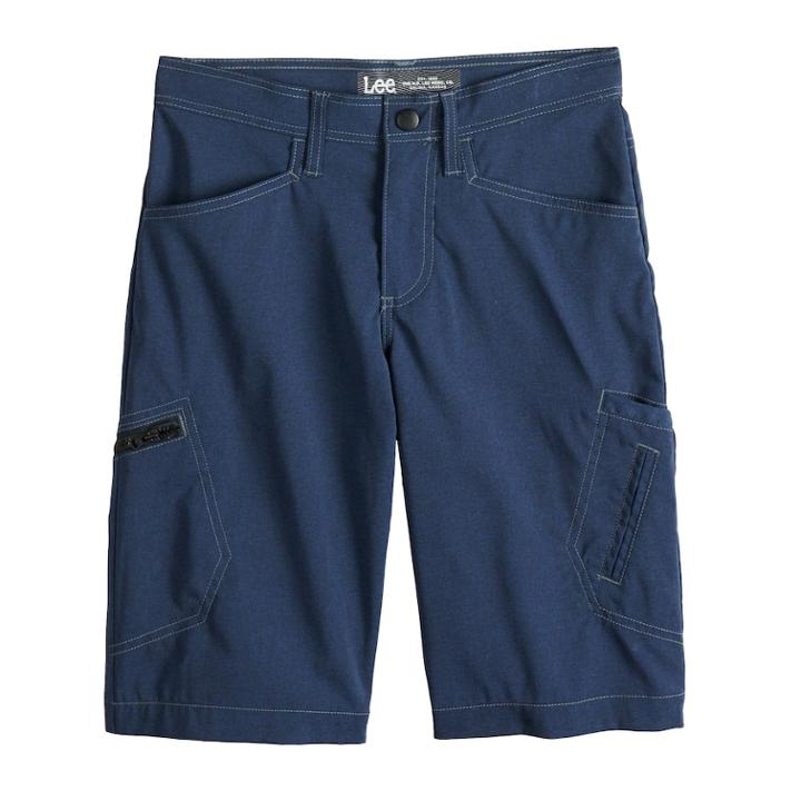 Boys 8-20 Lee Dungarees Grafton Easy-care Shorts, Size: 12, Med Blue