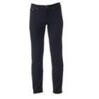 Men's Dusted Straight-leg Jeans, Size: 38x34, Black