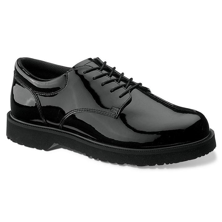 Bates Uniform Women's Oxford Shoes, Size: 6.5 Wide, Black
