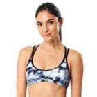 Women's Speedo Keyhole Strappy Bikini Top, Size: Medium, Silver