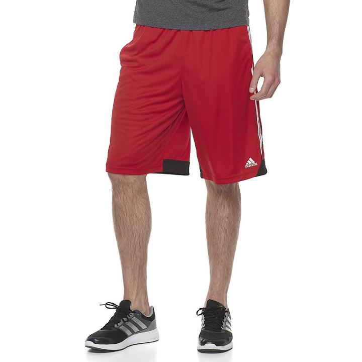 Big & Tall Adidas Climalite 3g Speed Performance Shorts, Men's, Size: 5xb, Med Red