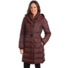 Women's Fleet Street Belted Down Puffer Jacket, Size: Xl, Light Red