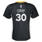 Boys 8-20 Golden State Warriors Stephen Curry Replica Alternate Jersey, Size: M 10-12, Black