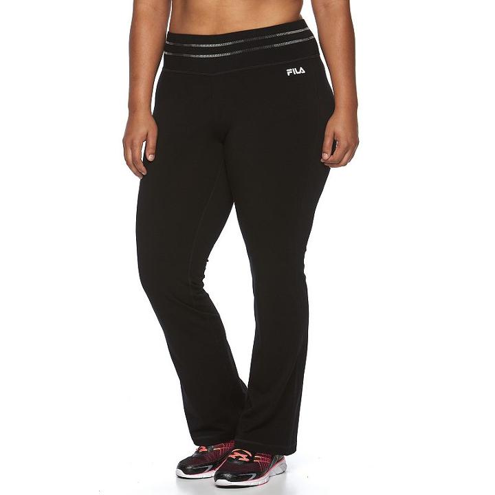 Plus Size Fila Sport&reg; Vibrant Workout Pants, Women's, Size: 3xl, Oxford
