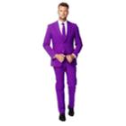 Men's Opposuits Slim-fit Purple Novelty Suit & Tie Set, Size: 40 - Regular