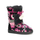 Muk Luks Jewel Girls' Boots, Girl's, Size: 10 T, Black