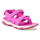 So&reg; Grandstand Girls' Sandals, Size: 2, Med Pink