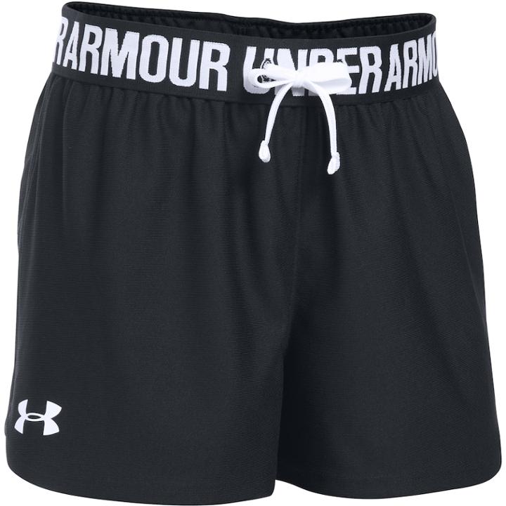 Girls 7-16 Under Armour Play Up Shorts, Size: Xl, Black