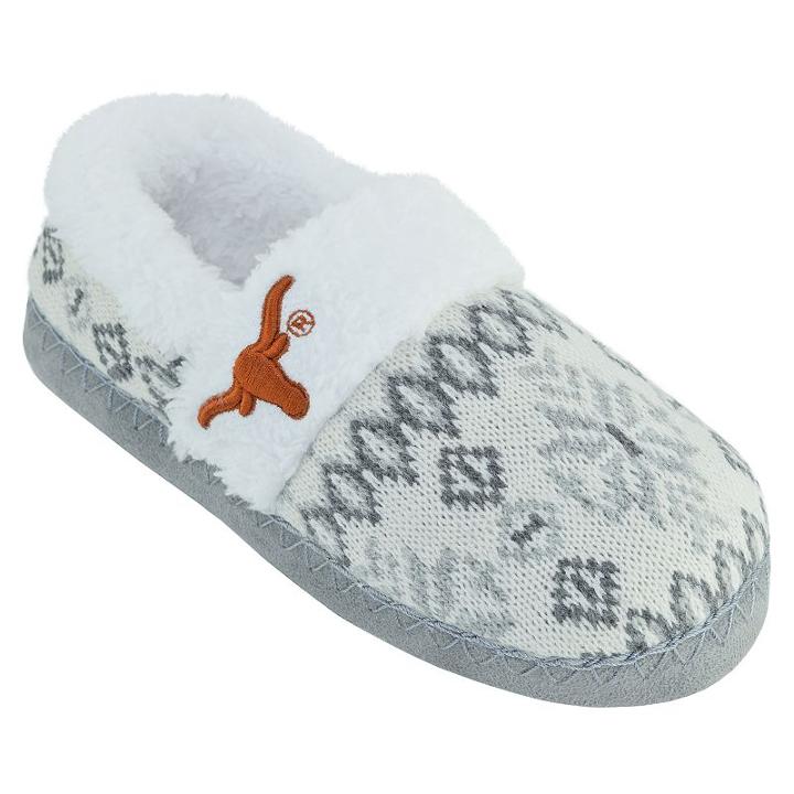 Women's Texas Longhorns Snowflake Slippers, Size: Small, Team