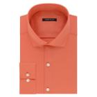 Big & Tall Van Heusen Regular-fit Flex Collar Pincord Wrinkle-free Dress Shirt, Men's, Size: 17.5 37-38, Lt Orange