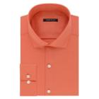 Big & Tall Van Heusen Regular-fit Flex Collar Pincord Wrinkle-free Dress Shirt, Men's, Size: 17.5 37-38, Lt Orange