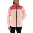 Women's Adidas Outdoor Waterproof Wandertag Rain Jacket, Size: Medium, Med Pink