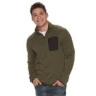 Men's Urban Pipeline&reg; Quarter-zip Fleece Sweater, Size: Large, Green