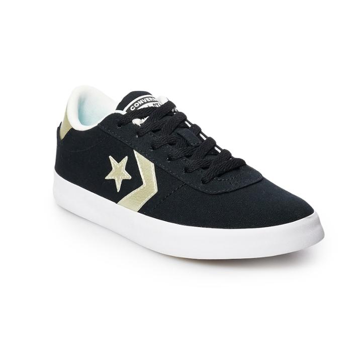 Women's Converse Cons Point Star Sneakers, Size: 7, Black