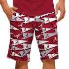 Men's Loudmouth Alabama Crimson Tide Golf Shorts, Size: 34, Multicolor