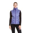 Women's Champion Insulated Puffer Vest, Size: Large, Purple