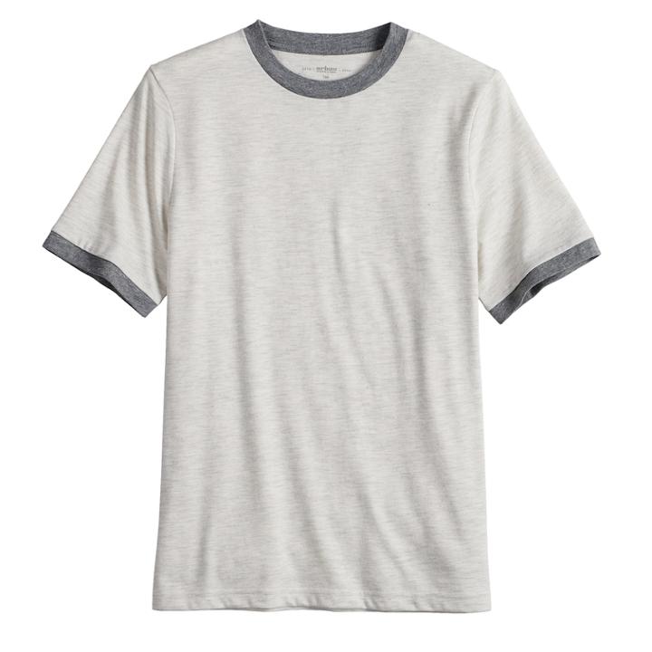 Boys 8-20 Urban Pipeline&reg; Ultimate Ringer Tee, Size: Large, Lt Beige