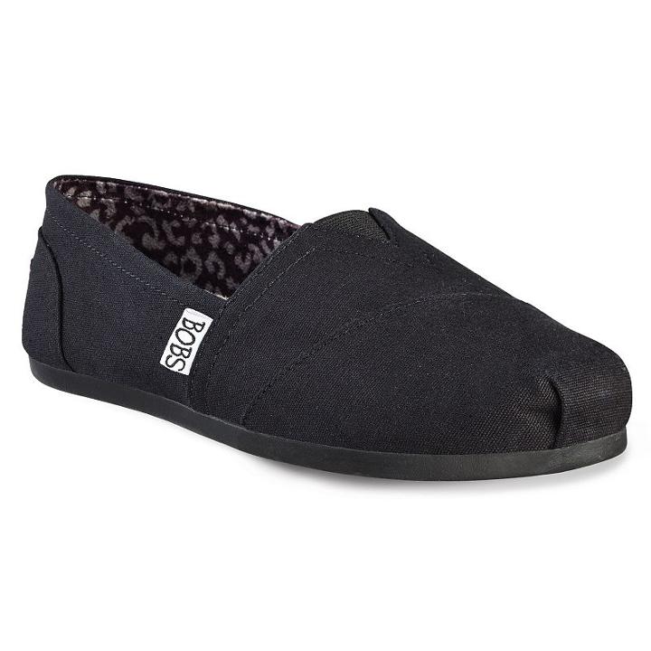 Skechers Bobs Plush Peace And Love Women's Flats, Girl's, Size: 9.5, Grey (charcoal)