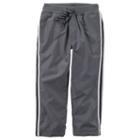 Baby Boy Carter's Matte Woven Athletic Pants, Size: 18 Months, Grey