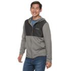 Men's Columbia Dunsire Point Hybrid Hoodie, Size: Xl, Med Grey
