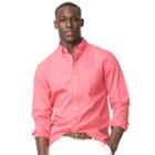 Men's Chaps Classic-fit Poplin Button-down Shirt, Size: Large, Pink