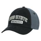 Men's Ohio State Buckeyes Arch Flex Fitted Cap, Size: S/m, Black