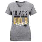 Girls 7-16 Iowa Hawkeyes Palladium Tee, Girl's, Size: L(14), Grey