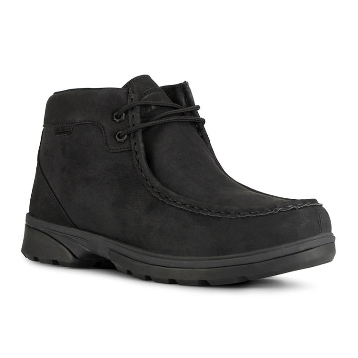 Lugz Zeo Moc Mid Men's Water Resistant Work Boots, Size: 11.5 D, Black