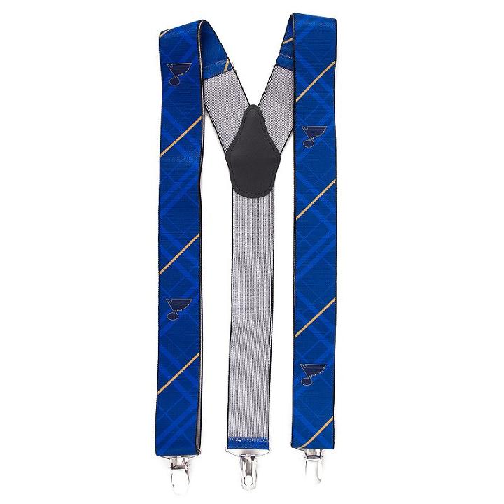 Nhl, Men's Oxford Suspenders, Multicolor