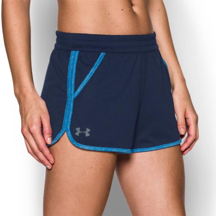 Women's Under Armour Tech 2.0 Shorts, Size: Xl, Blue (navy)