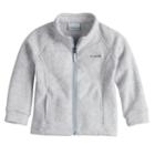 Toddler Girl Columbia Lightweight Three Lakes Fleece Jacket, Size: 3t, Med Grey