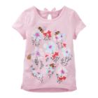 Girls 4-8 Oshkosh B'gosh&reg; Bumblebee Garden Graphic Tee, Girl's, Size: 10, Pink