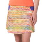 Women's Soybu Flirt Skater Skirt, Size: Xxl, Med Orange