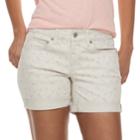 Women's Sonoma Goods For Life&trade; Cuffed Shorts, Size: 16, Dark Green