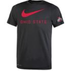 Boys 8-20 Nike Ohio State Buckeyes Legend Dna Tee, Size: M 10-12, Black