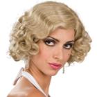 Flapper Wig - Adult, Beig/green (beig/khaki)