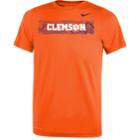 Boys 8-20 Nike Clemson Tigers Legend Sideline Tee, Size: M 10-12, Orange