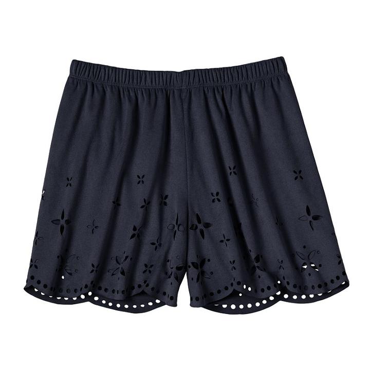 Girls 7-16 Speechless Faux Suede Shortie Shorts, Girl's, Size: Large, Blue (navy)