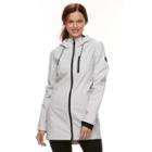 Women's Halitech Stitch Print Soft Shell Jacket, Size: Xl, White Oth