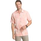 Men's Van Heusen Classic-fit Leaf Jacquard Button-down Shirt, Size: Large, Brt Pink