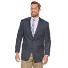 Men's Croft & Barrow&reg; True Comfort Classic-fit Hopsack Sport Coat, Size: 50 - Regular, Blue