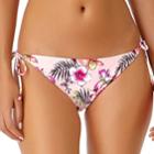 Juniors' California Sunshine Floral Hipster Bikini Bottoms, Women's, Size: Xl, Garden Variety
