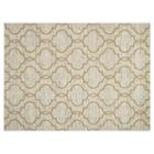 Merinos Casa Quatrefoil Rug, Adult Unisex, Size: 2.5x4 Ft, Yellow